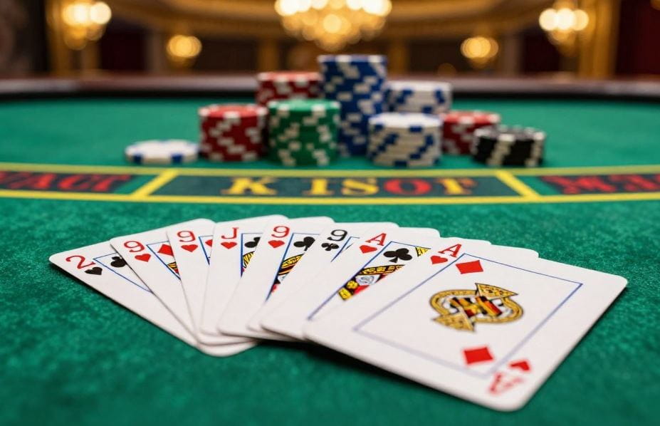 online baccarat card value